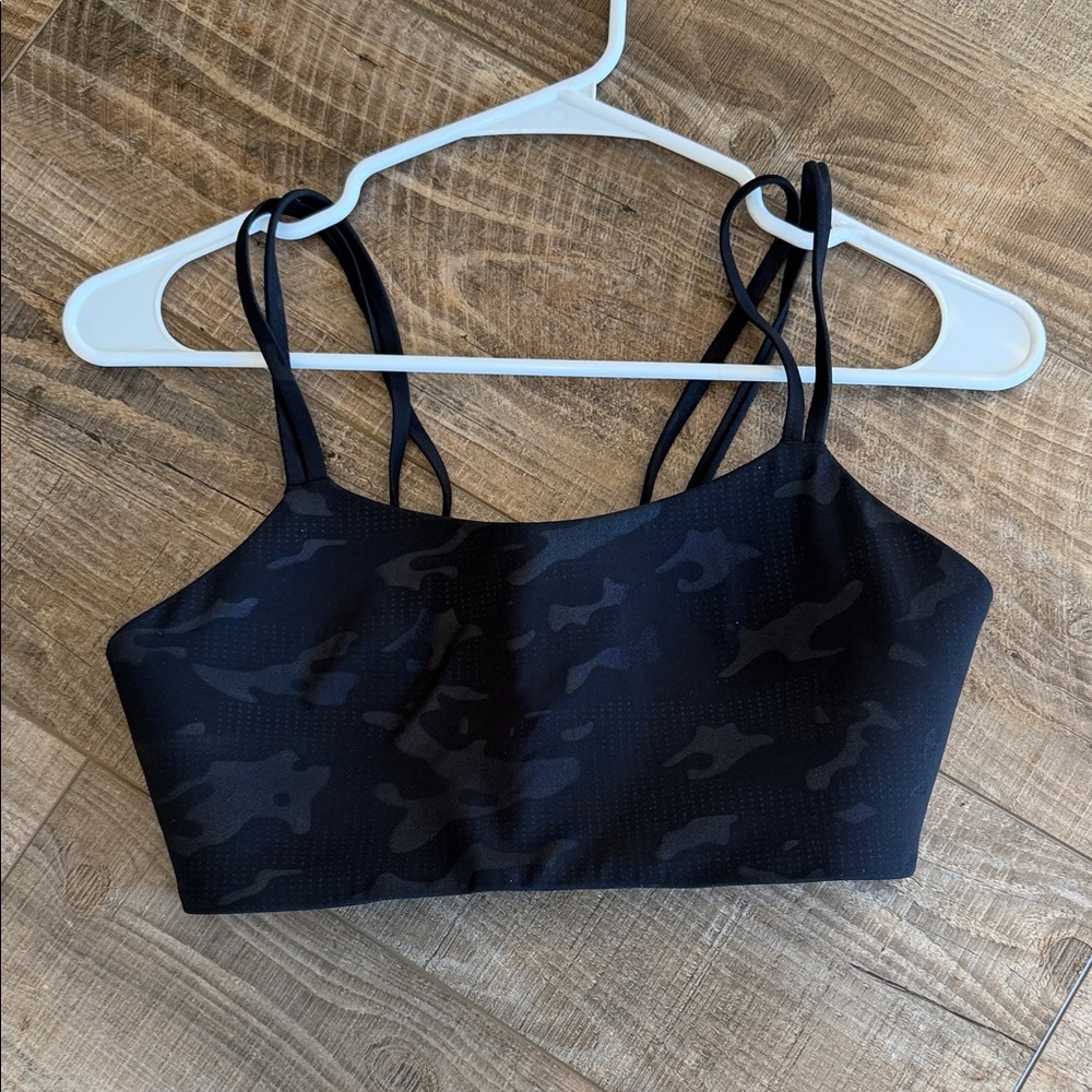 Zyia Black Strappy Sports Bra